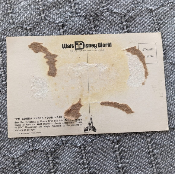 Vintage Walt Disney World ephemera lot 1978 early 2000 postcards Y2K - Picture 4 of 6